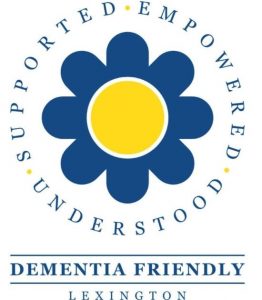 logo for dementia friendly Lexington